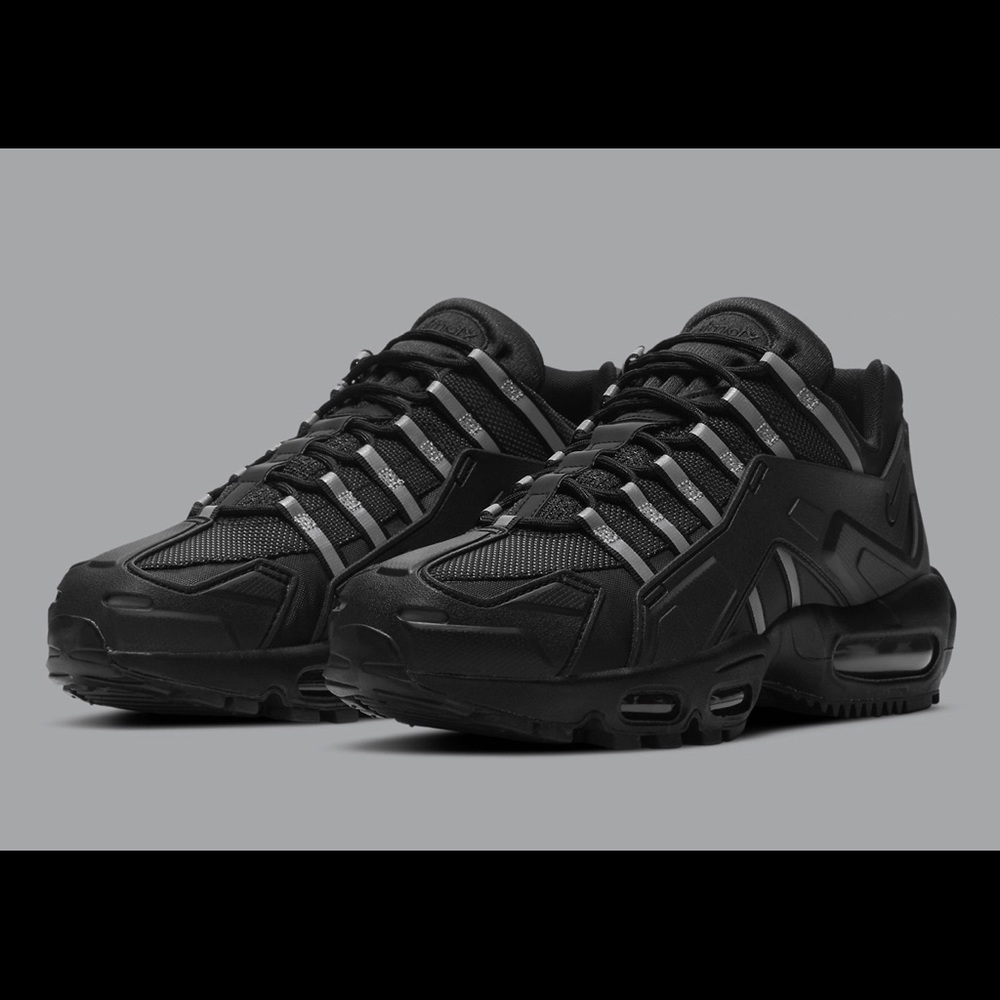 Air max Nike NDSTRKT BLACK REFLECTIVE Size 10.5 - Picture 4 of 4
